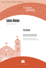 Easter Alleluia SATB choral sheet music cover